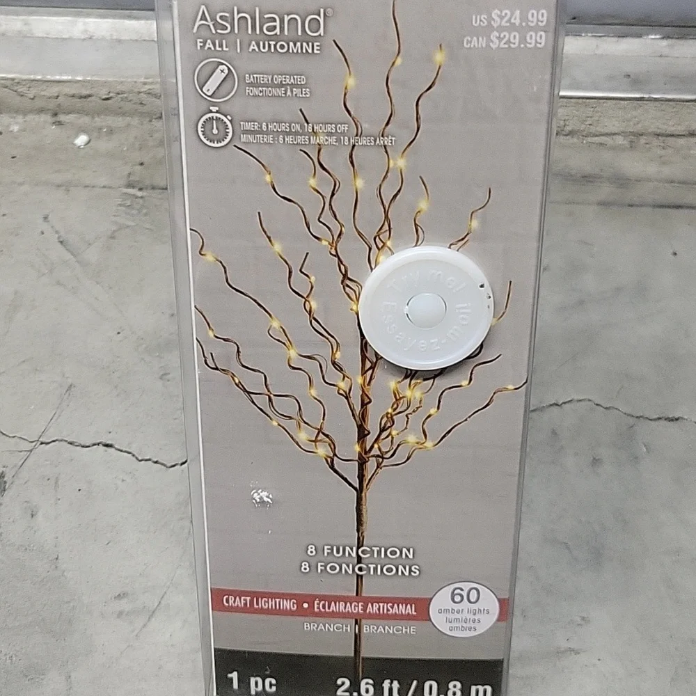 Ashland Faux Floral Branch with LED Lights